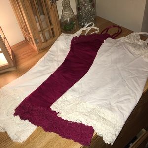 WHBM Lace Tank Bundle